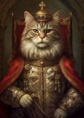 Anthropomorphic King Cat