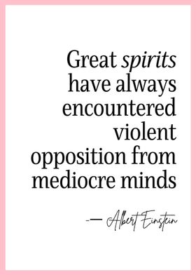 Einstein Great Spirits