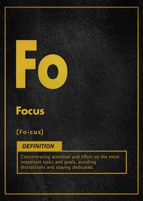 Focus definition