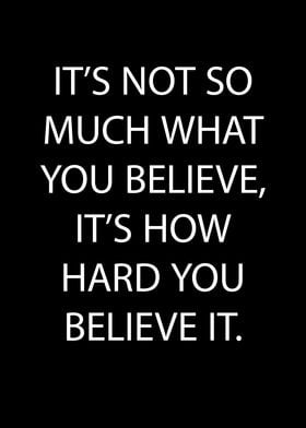 Believe quote