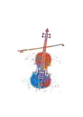 colorful cello