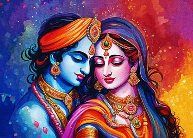 Radha and Krishna