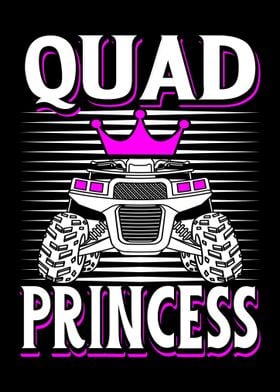 Quad Princess Riding ATV