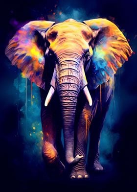 Elephant Painting