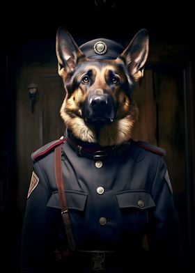 Security German Shepherd