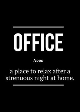 Office Funny Dictionary 