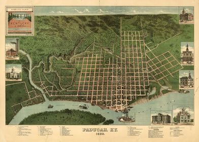 Paducah Kentucky 1889