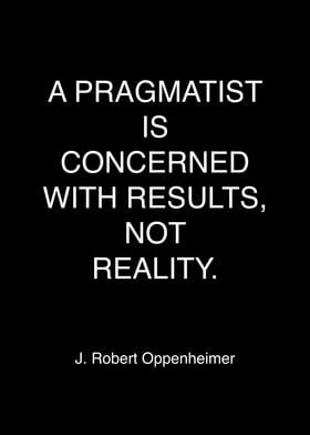 Pragmatism quote