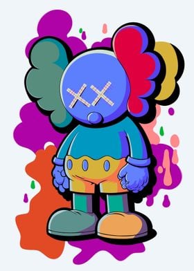 Splat kaws