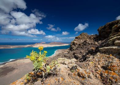 Sea view of Lanzarote