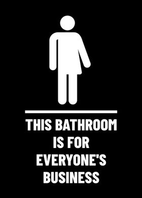 Gender Neutral Bathroom 1