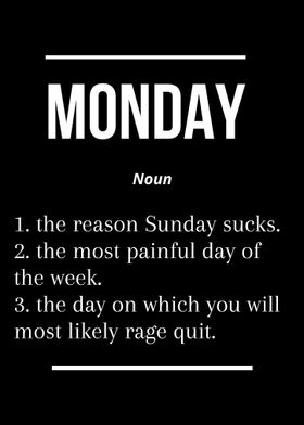 monday definition