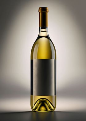 White Wine Bottle