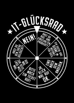 IT Support Gluecksrad