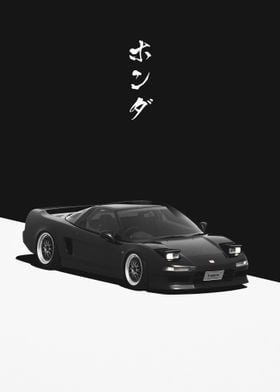 JDM Black Honda NSX NA1