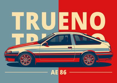 Trueno AE86 Initial D