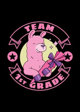 Team 1st Grade Llama