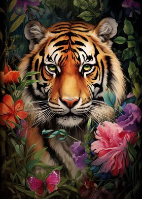 Bengal Tiger Exotic Flower