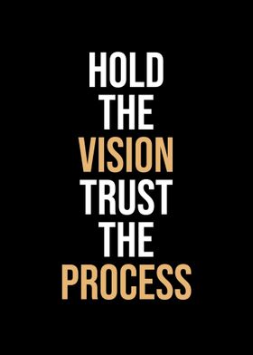 Trust the process