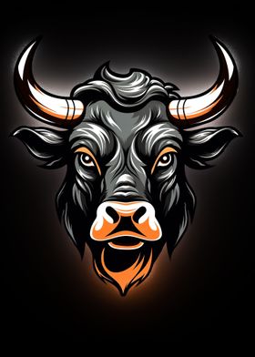 animal bull mascot