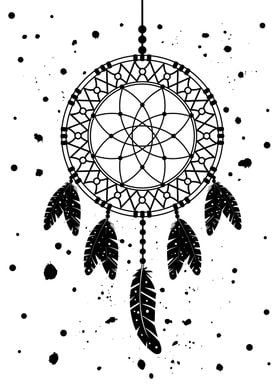 Romantic dreamcatcher