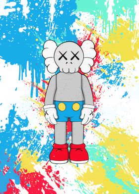 Splatter kaws