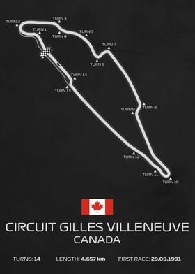 F1 Track Canada