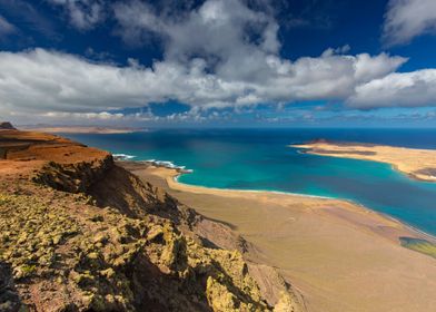 Sea view of Lanzarote