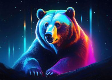 Luminescent Grizzly Bear