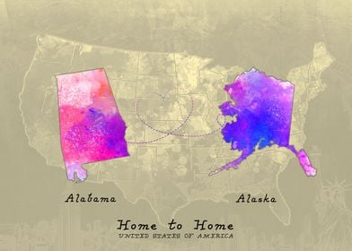  Alabama To Alaska