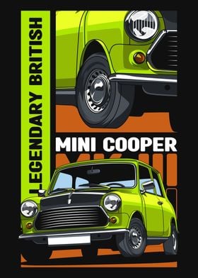 Iconic British Mini Car
