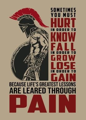 Spartan Motivation Quote