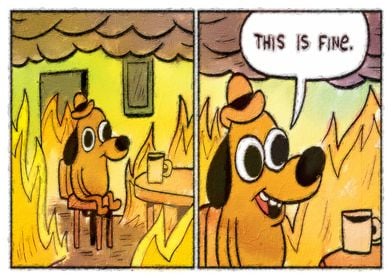 This Is Fine Meme