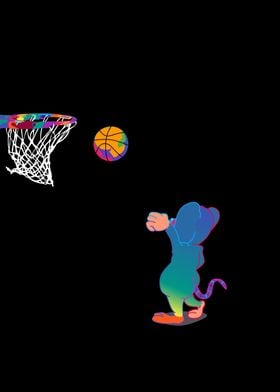 Basketball pop art