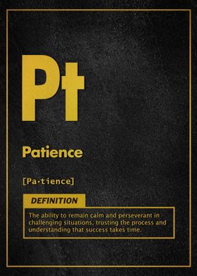 Patience definition