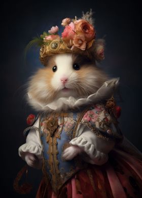 Hamster in Boho Suit