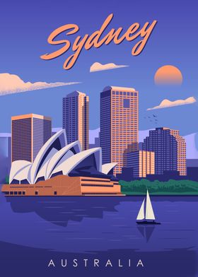 Sydney Travel POSTER CITY