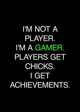 PLAYER VS GAMER