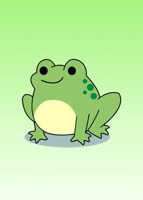 frog cute animal