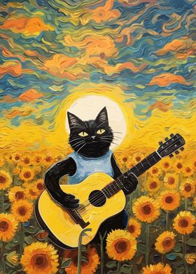 Cat Style Van Gogh