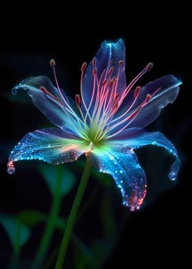 Bioluminescent Flower 3