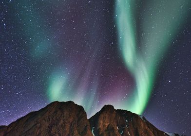 Mountain Light Aurora