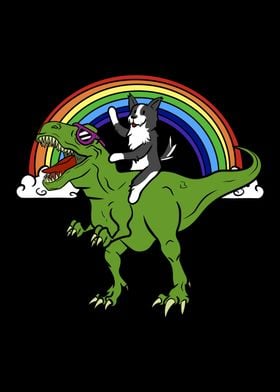 Border Collie T Rex