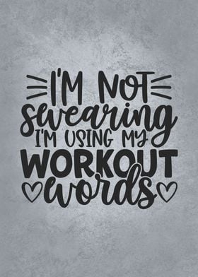 Swearing vs Workout Words