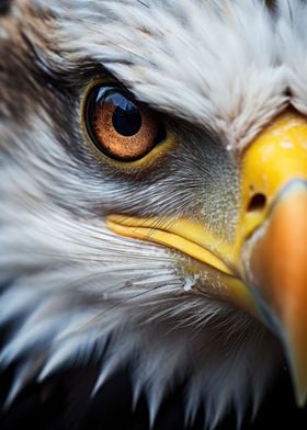 Eagle Eye Close Up Shot