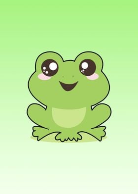 frog cute animal