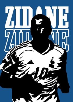 Footballer Zinedine Zidane
