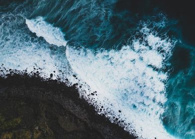 Rocks In The Sea