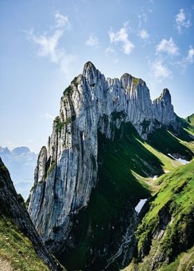 landscape with mountains