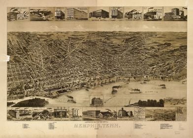 Memphis Tennessee 1887